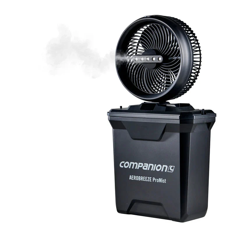 Companion Aerobreeze Pro Mist 25cm Oscillating Misting Fan Default Title - Image 2