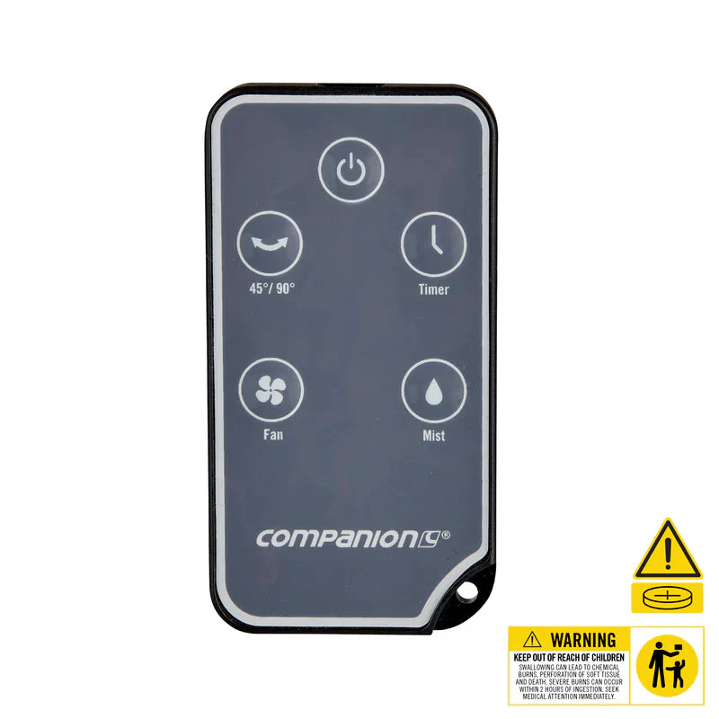 Companion Aerobreeze Pro Mist 25cm Oscillating Misting Fan Default Title - Image 7