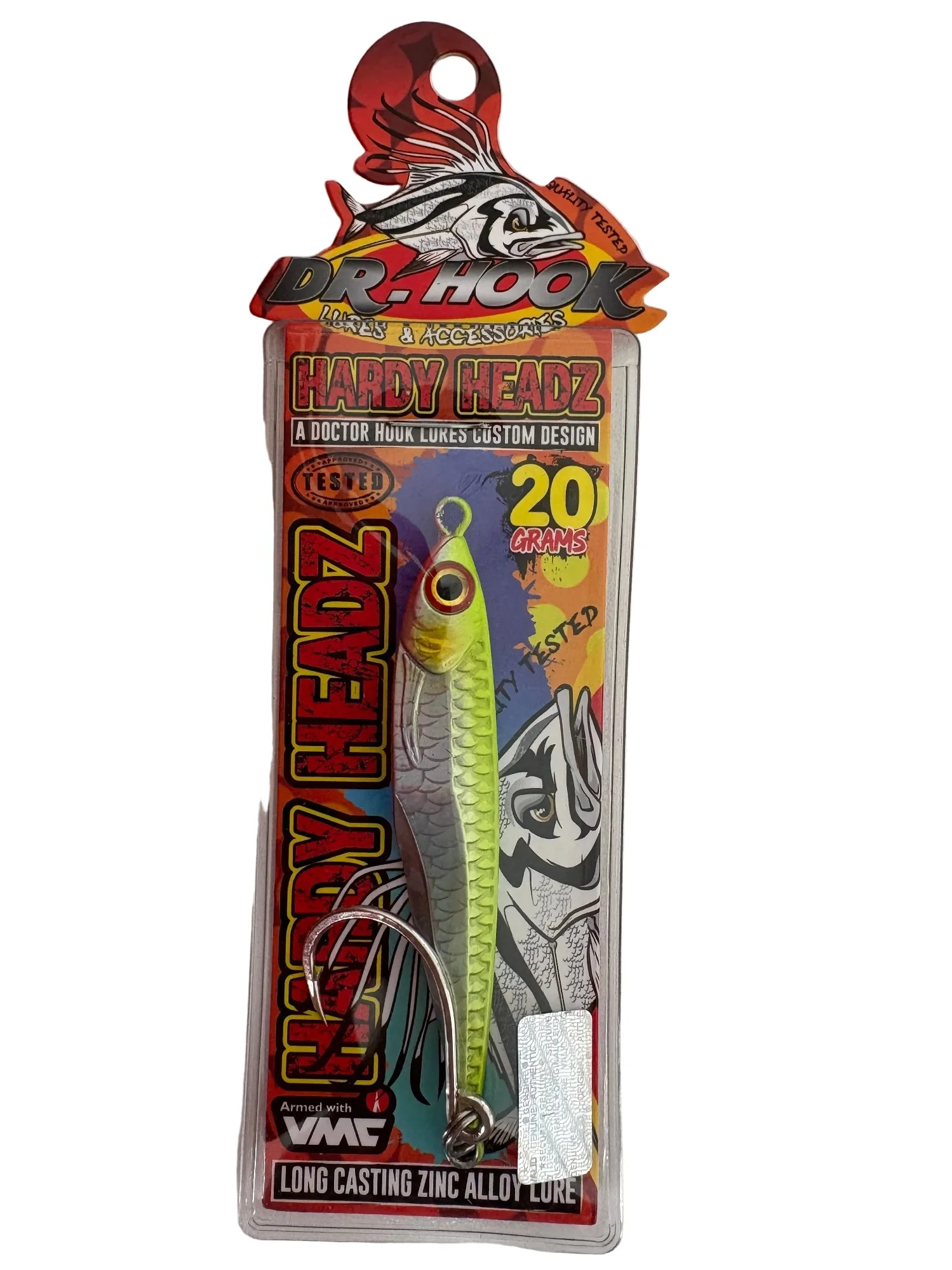 Dr Hook Lures Hardy Headz 80g - Image 2