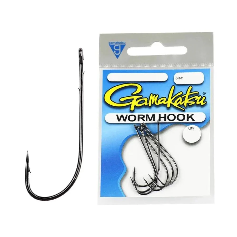 Gamakatsu Worm Hook (Black Nickel) - Image 3