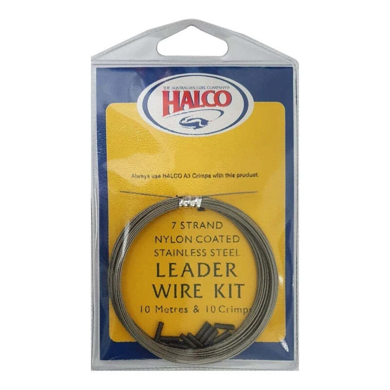 Halco 7 strand Nylon Coated Stainless Leader Wire Kit - Image 4