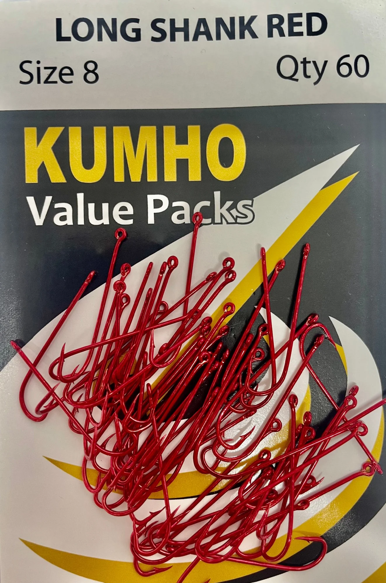 Kumho Long Shank Red Hooks - Image 2