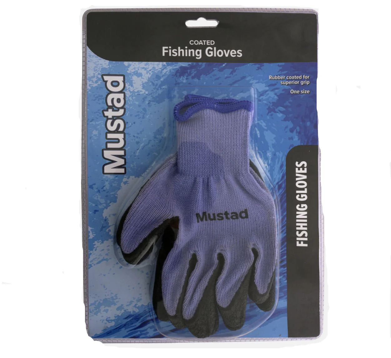 Mustad Rubber Coated Fishing Gloves - Image 2