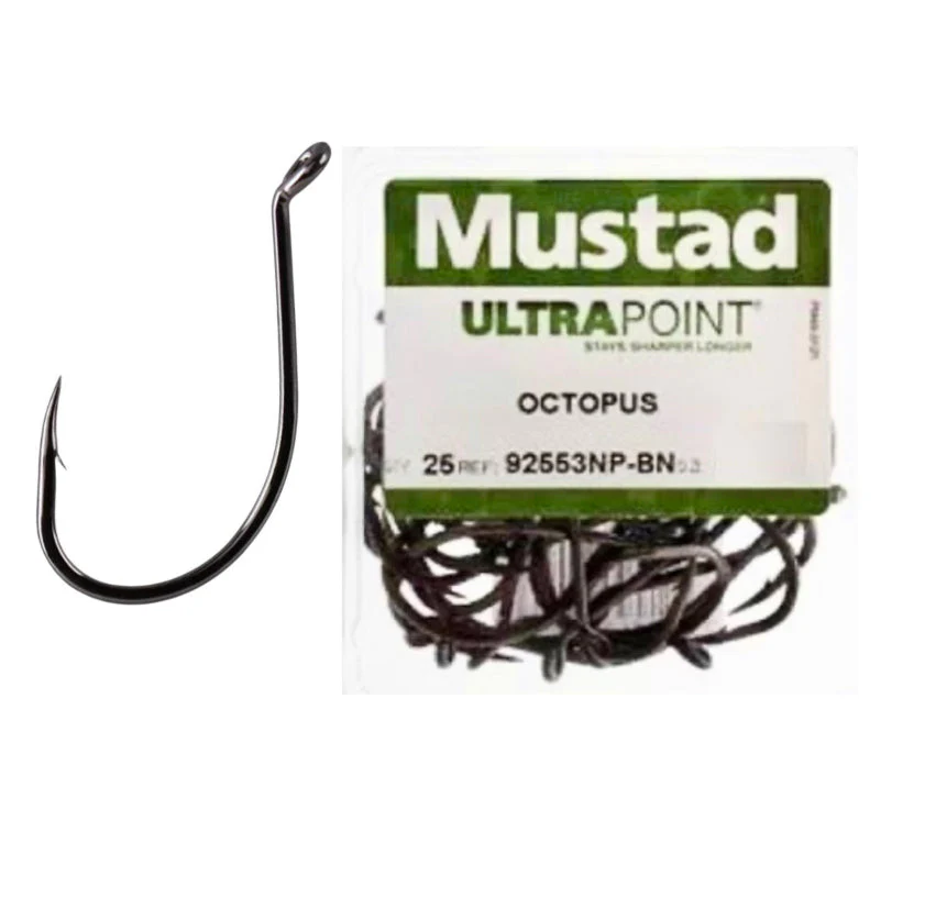Mustad Ultra Point Octopus Hooks - 25 pack - Image 3