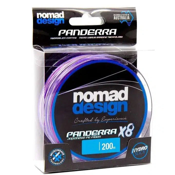 Nomad Panderra X8 Braid 200m - Purple Camo - Image 5