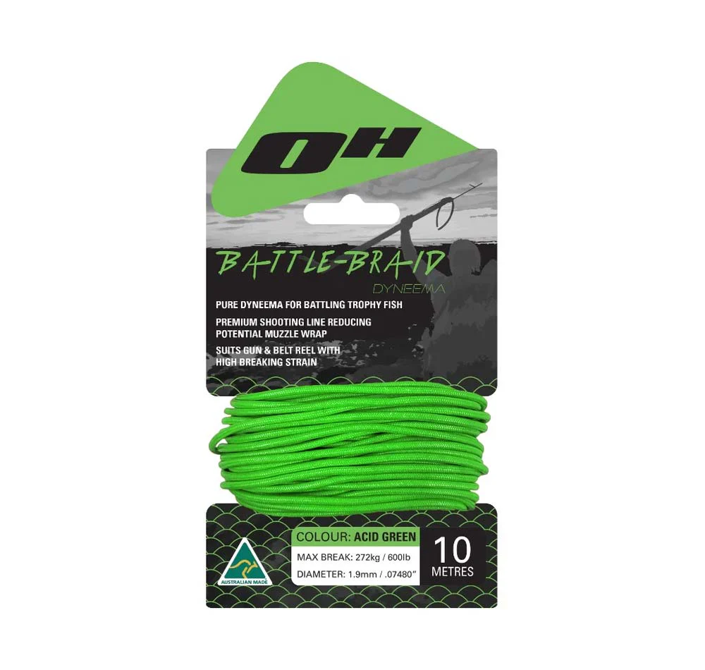 Ocean Hunter 1.9mm Battle Braid Dyneema 10m - Image 2