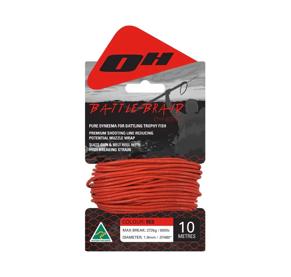 Ocean Hunter 1.9mm Battle Braid Dyneema 10m - Image 3