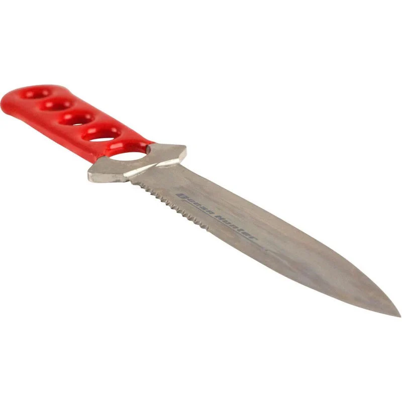 Ocean Hunter Redback Dive Knife - Red - Image 2