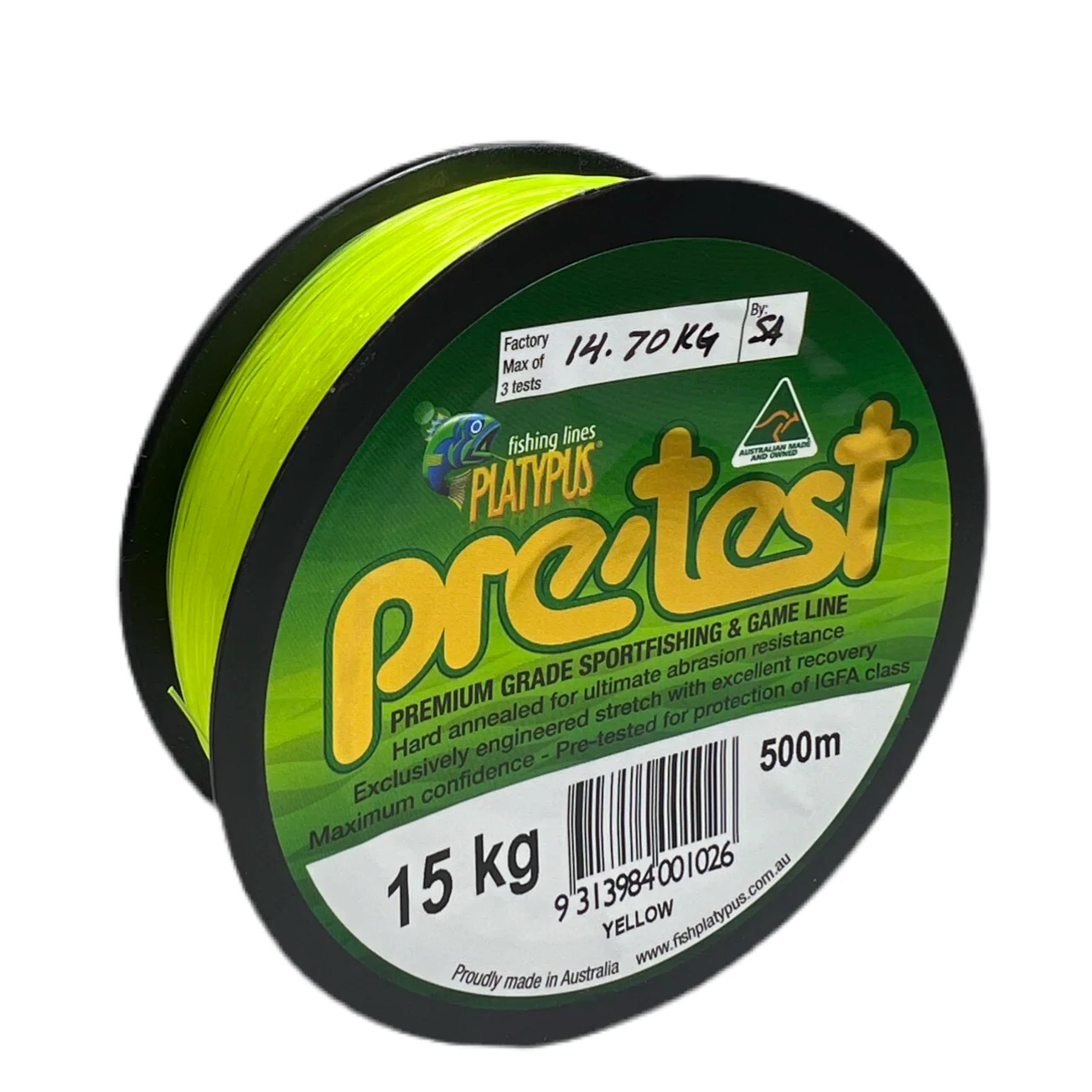 Platypus Pre-Test Green Mono 500m - Image 3