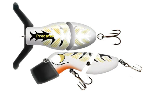 Predatek Cod Raker 90mm Surface Lure (Clear Bib) - Image 2