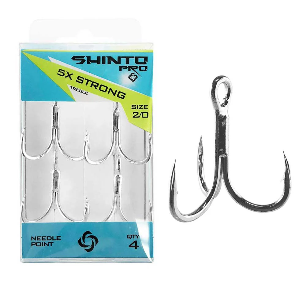 Shinto 5x Strong Needle Point Treble - Image 2
