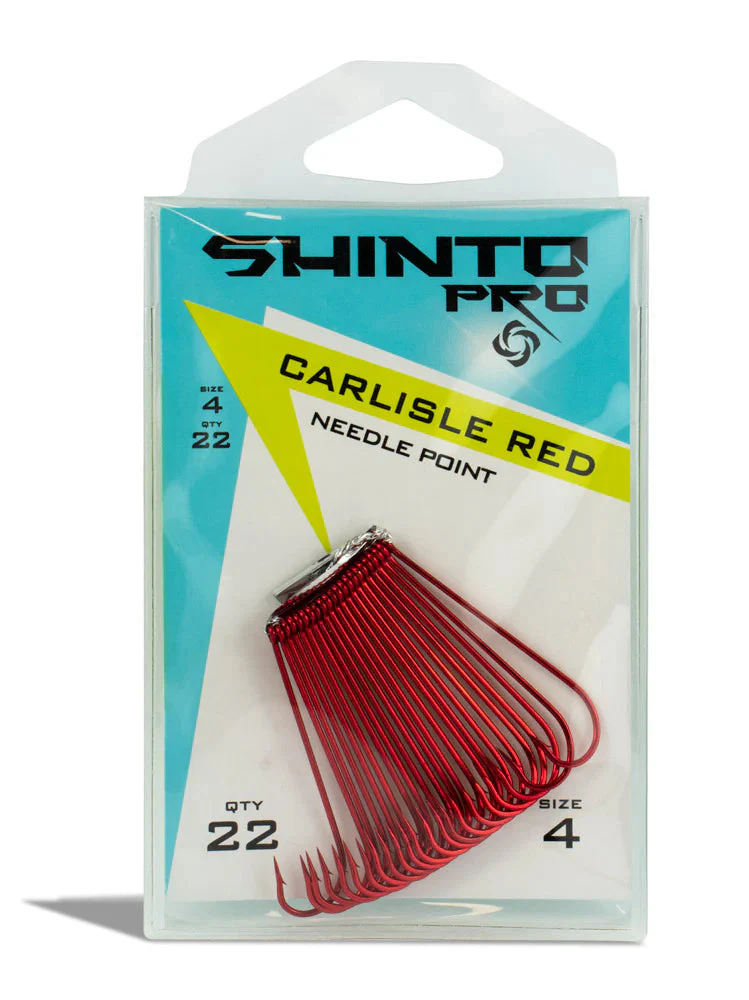 Shinto Pro Carlisle Red Worm Hooks - Image 6