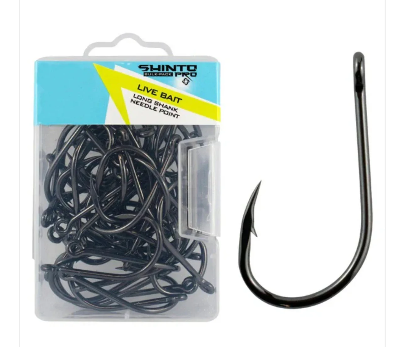 Shinto Pro Live Bait Long Shank Hooks (Bulk box) - Image 5