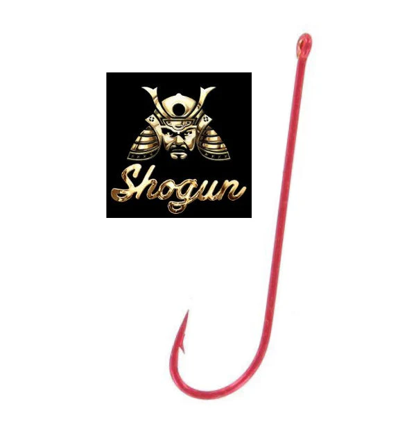 Shogun T484 Red Long Shank Hooks 25 pack - Image 3