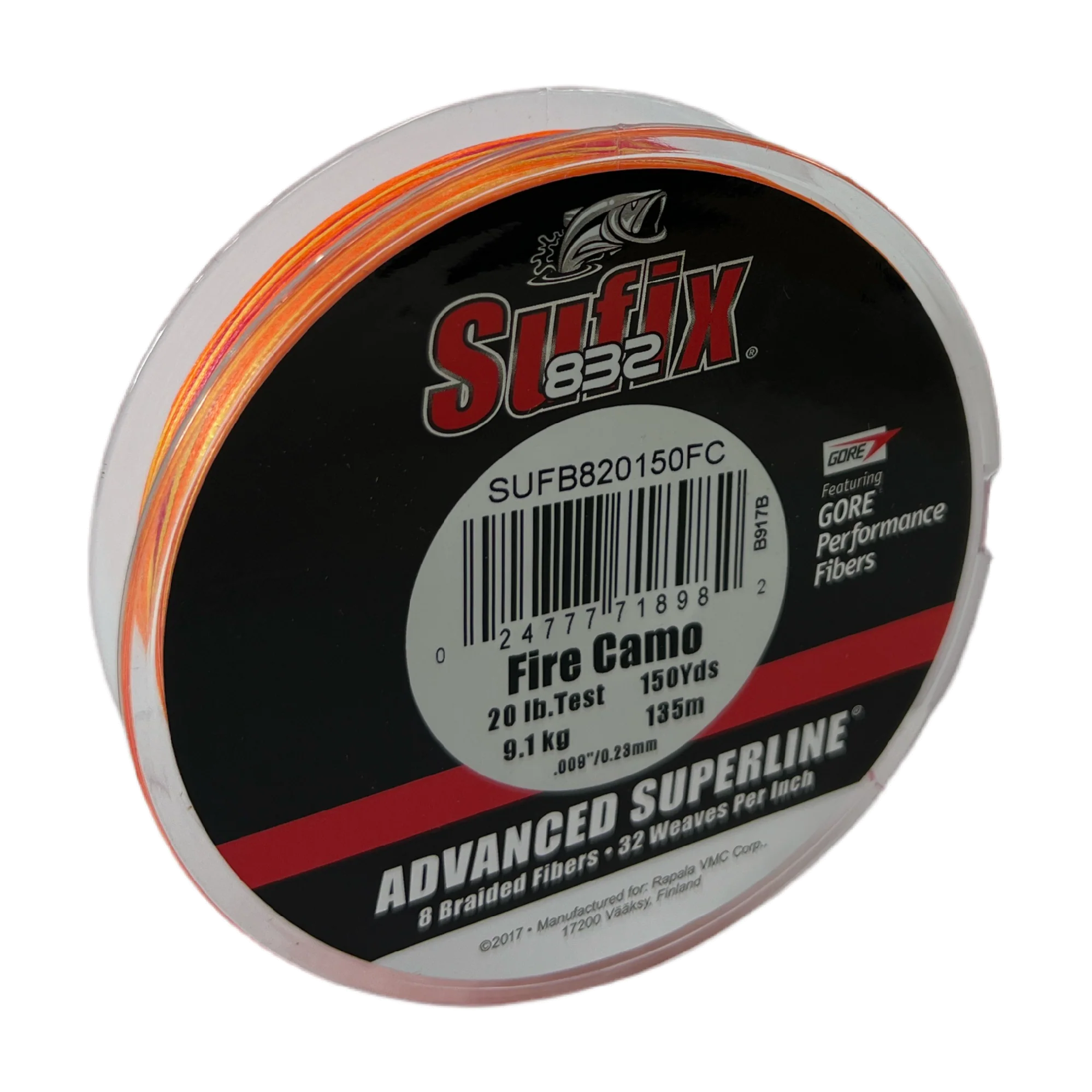 Sufix 832 Braid 300yds - Fire Camo - Image 4