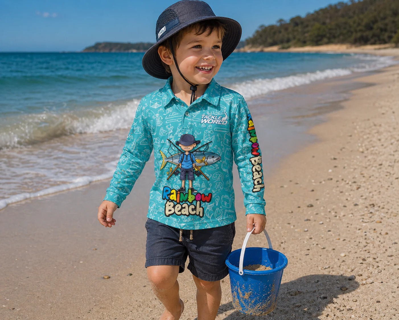 Tackle World Boys Rainbow Beach Jersey - Image 2