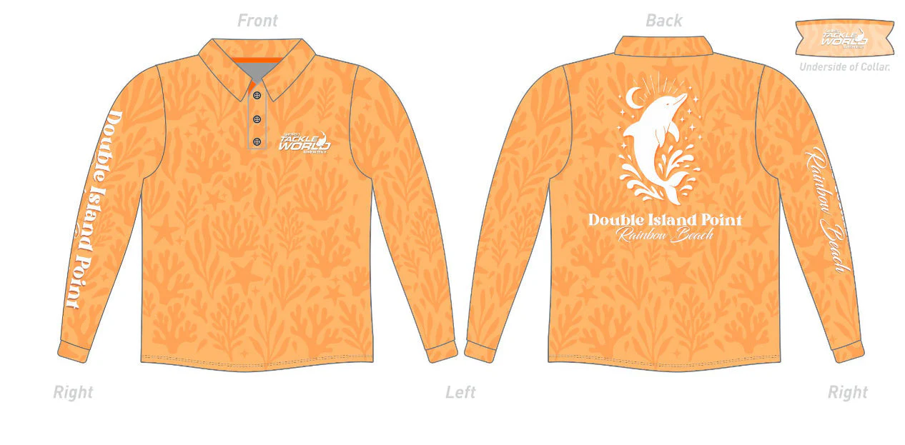 Tackle World Double Island Dolphin Fishing Jersey - Image 3