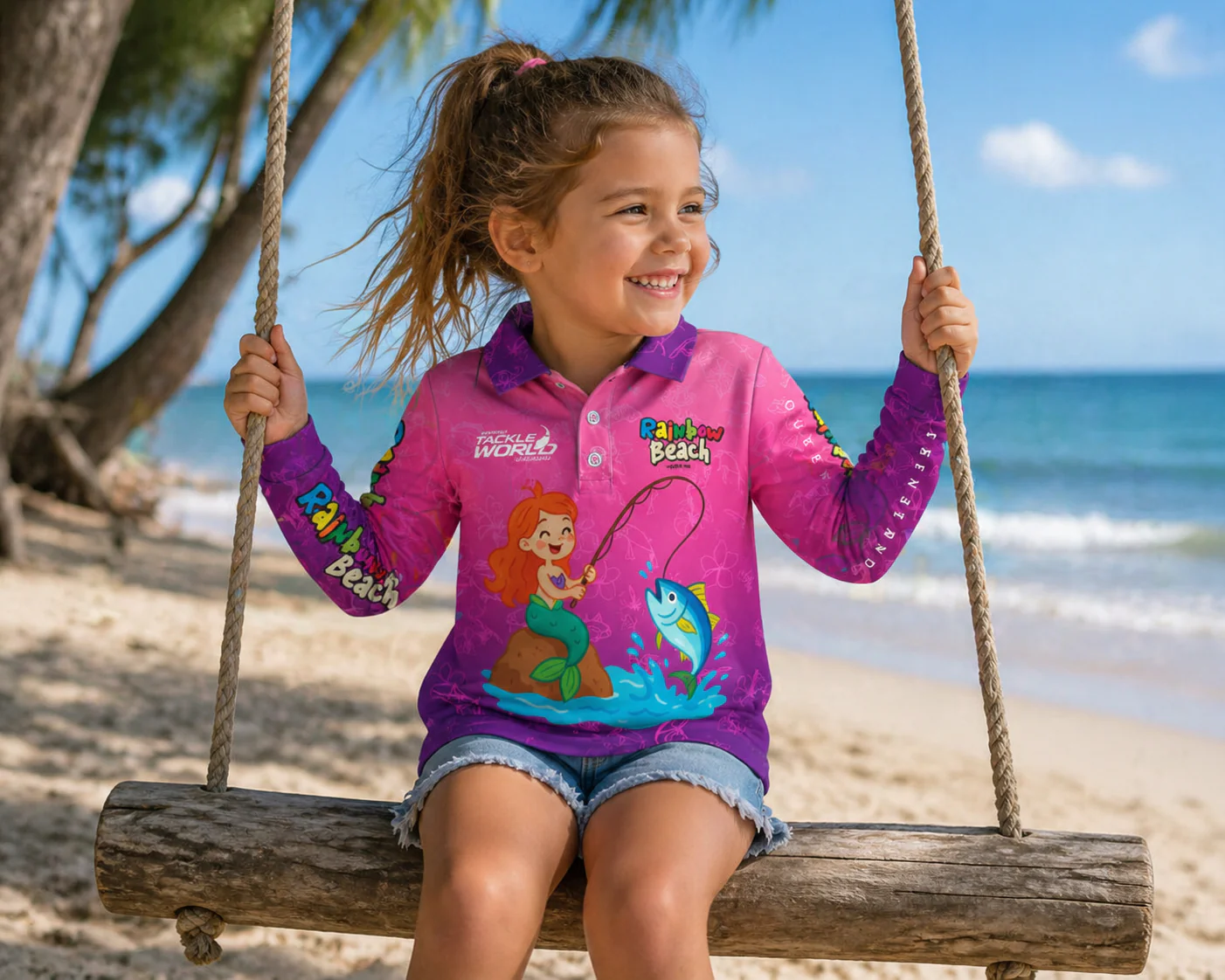 Tackle World Girls Mermaid Jersey - Image 2