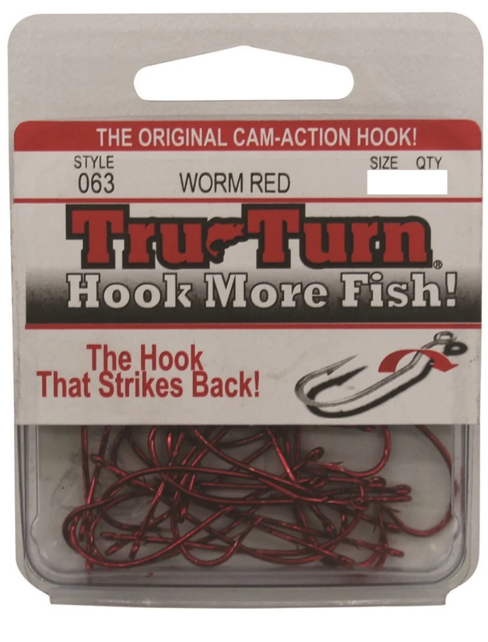 Tru-Turn 063 Red Baitholder Hooks - 25 pack - Image 4
