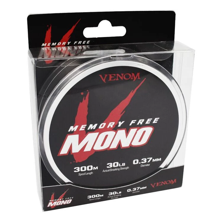 Venom V Memory Free Mono 300m 20lb (0.30mm) - Image 2