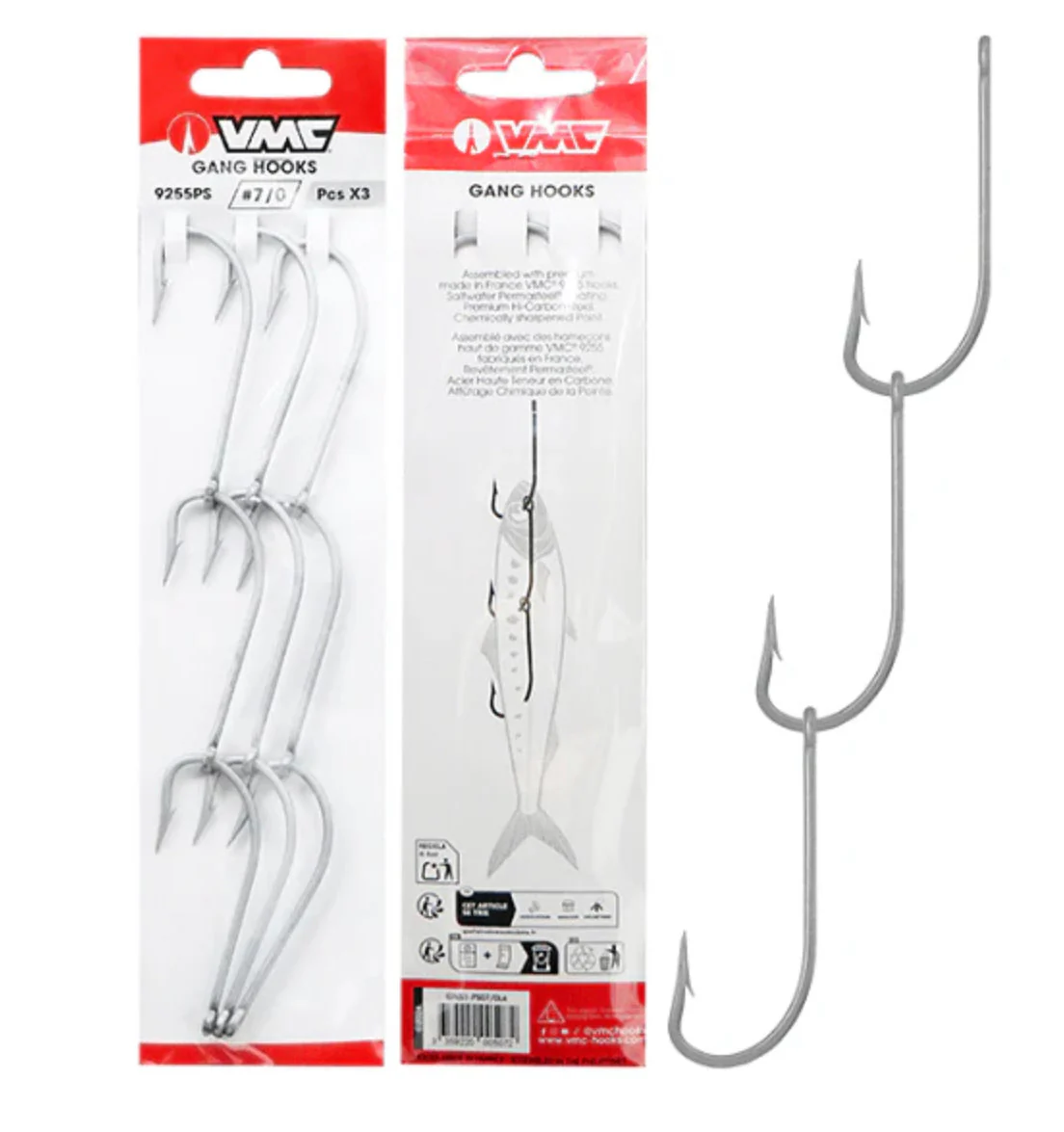 VMC Gang Hooks - Swivelled - Image 3