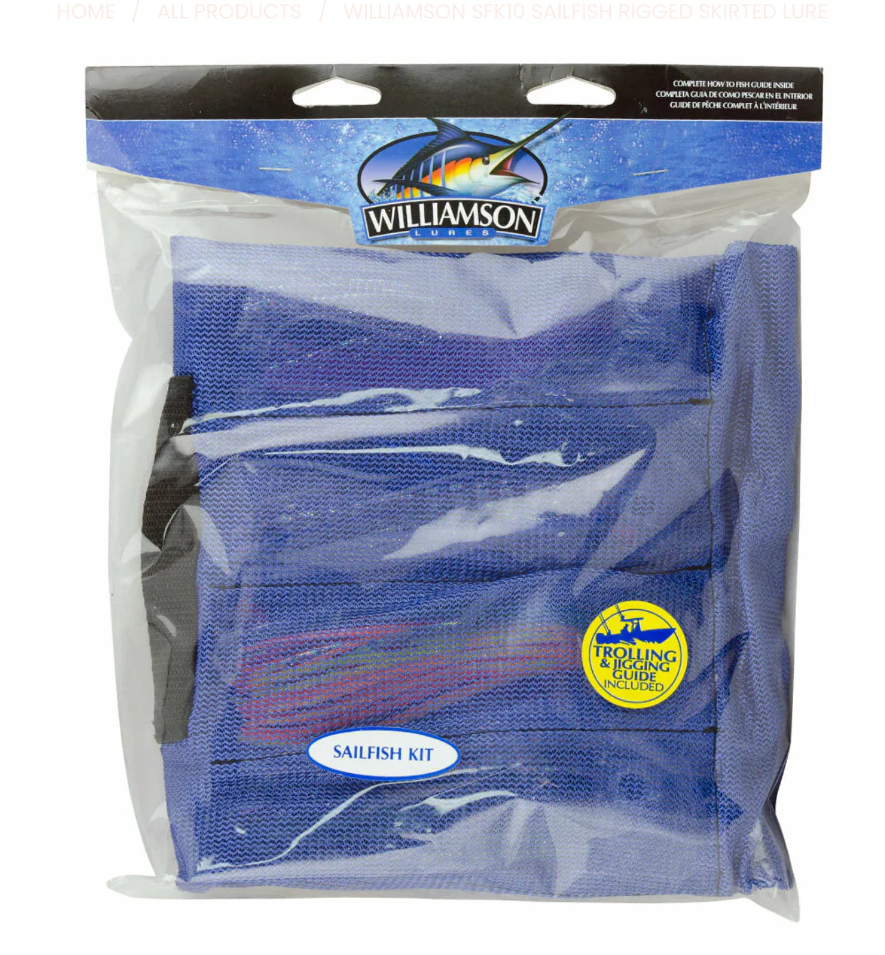 Williamson Pre Rigged Skirt Kit - Sailfish Kit Title - Image 2
