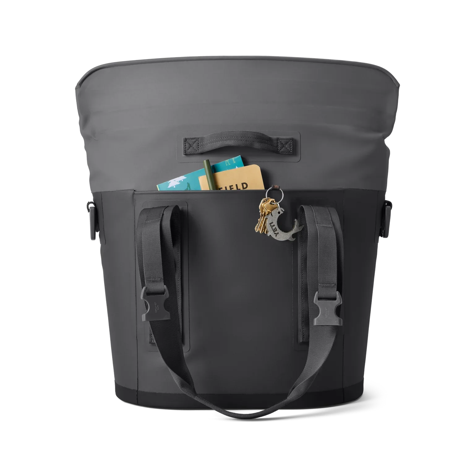 YETI Hopper Tote Soft Cooler M15 Navy - Image 2
