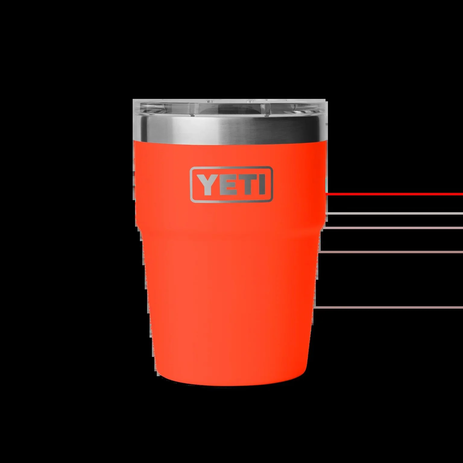 YETI Rambler Stackable Cup 16 oz (473ml) - Image 20